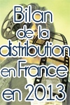 Bilan de la distribution de films indiens en France en 2013 1/2